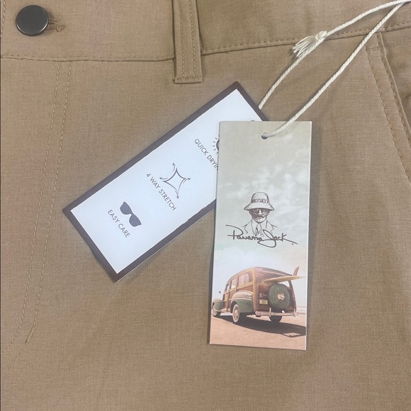 NWT Panama Jack men's quick drying, 4 way stretch, easy care fabric shorts. - Picture 2 of 6